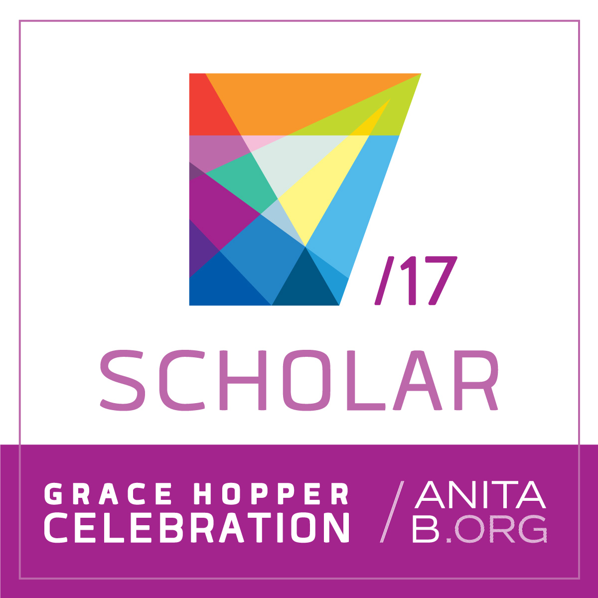 GHC Scholar badge